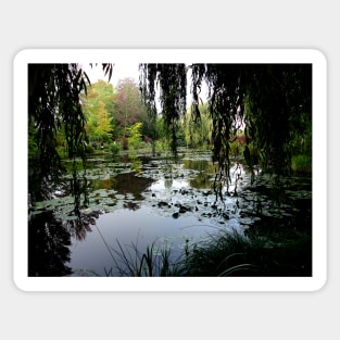 Monet's Lily Pond, Giverny, France Sticker